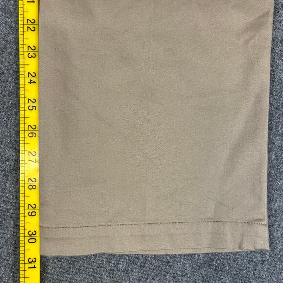 NWT Lee Reg Straight Mid Rise Khakis Women's 18W Med Tan Flex Motion Plus Pants - Picture 8 of 11